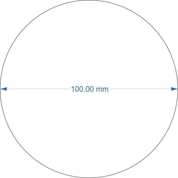 100 mm Round MDF Base - Image 2