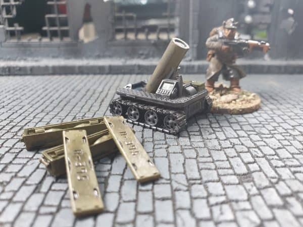 Heavy Mortar on Goliath Rover