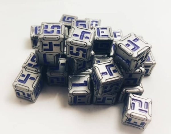 Iron Dice - Purple (D6)