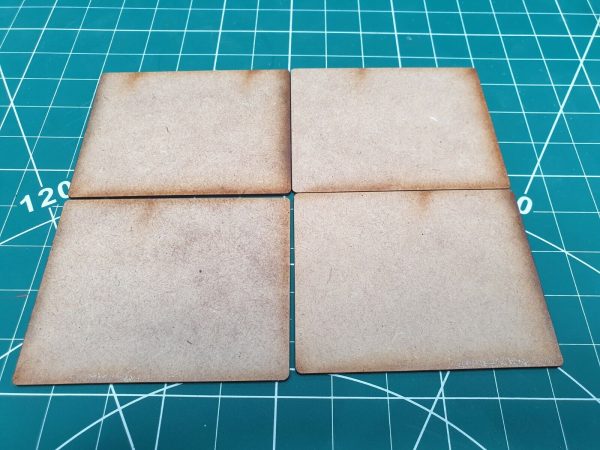 100 mm x 70 mm MDF Base