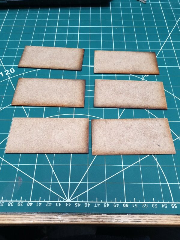 100 mm x 50 mm MDF Base