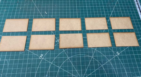 120 mm x 80 mm MDF Base