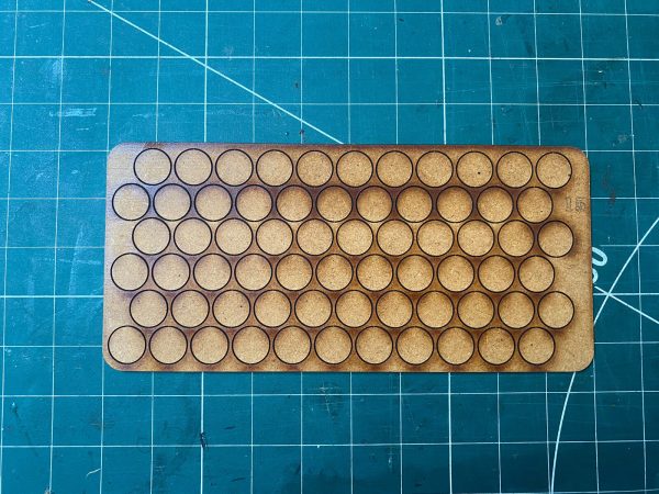 15 mm Round MDF Base