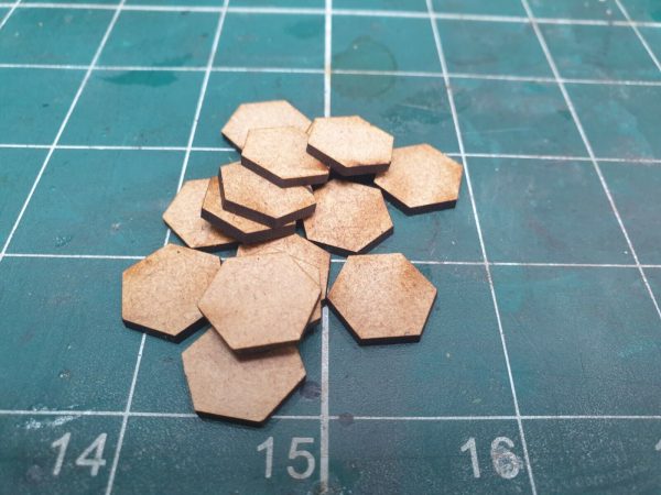 15 mm Hex MDF Base