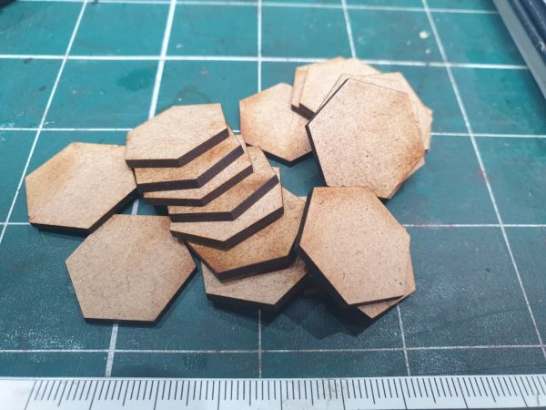 20 mm Hex MDF Base
