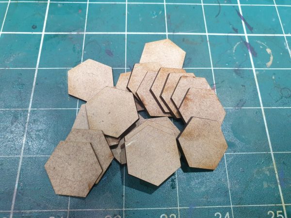 22 mm Hex MDF Base