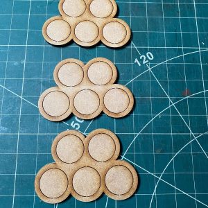2p Movement Tray for 5 Troops (3 in pack)