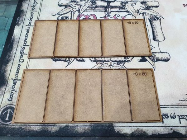 40 mm x 80 mm MDF Base