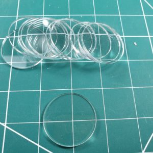 40 mm Clear Acrylic Bases