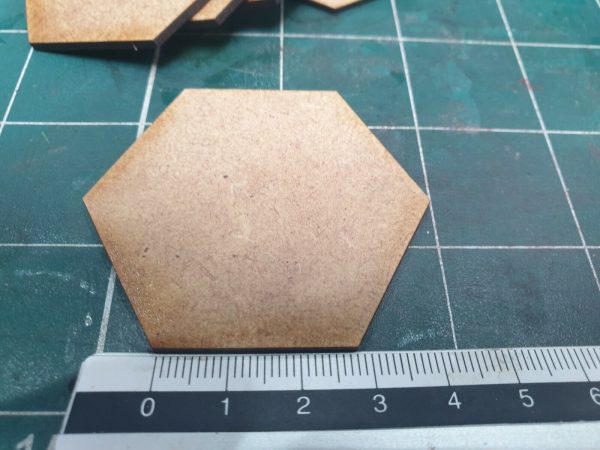 50 mm Hex MDF Base