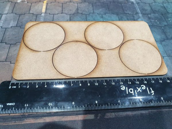 60 mm Round MDF Base