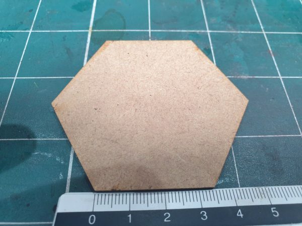 60 mm Hex MDF Base