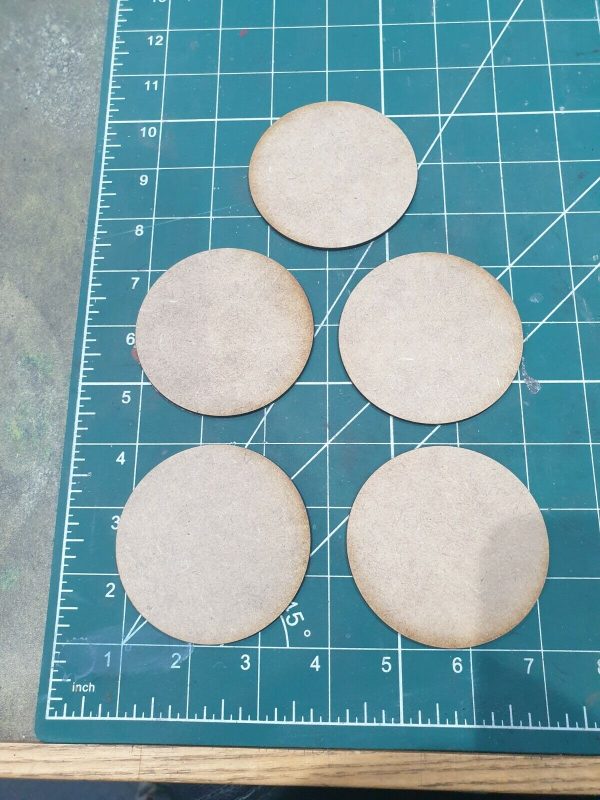 75 mm Round MDF Base