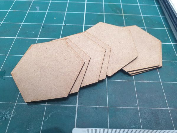 40 mm Hex MDF Base