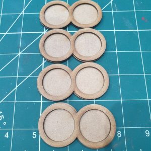2p Movement Tray for 2 Troops (4 in pack)