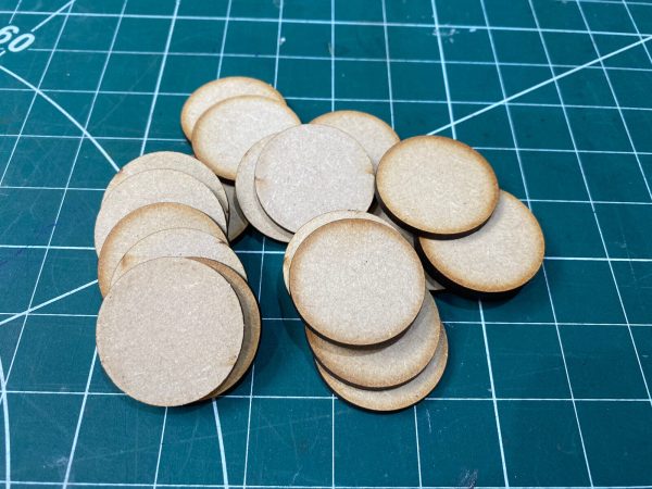 35 mm round bases (Loose)